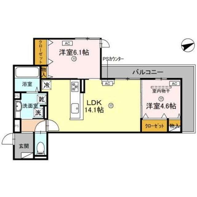 池田駅 徒歩9分 2階の物件間取画像