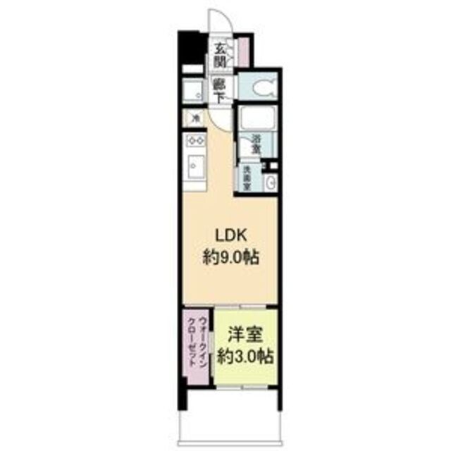 東淀川駅 徒歩4分 4階の物件間取画像