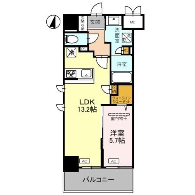 枚方市駅 徒歩3分 3階の物件間取画像