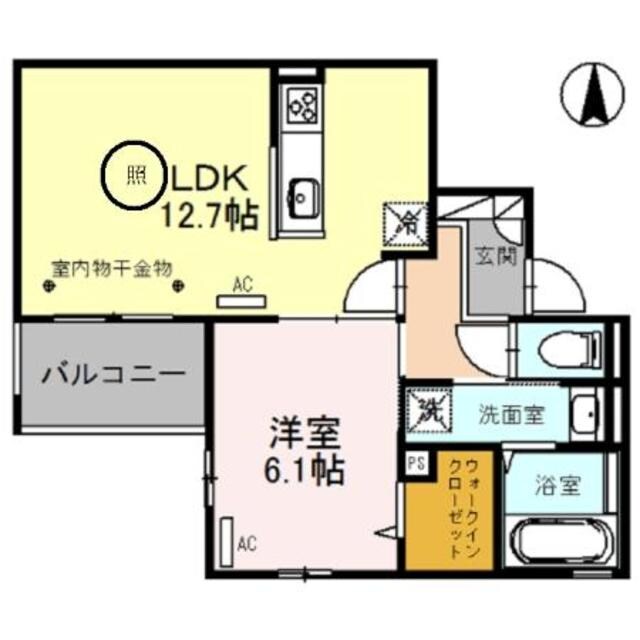 沢良宜駅 徒歩10分 2階の物件間取画像