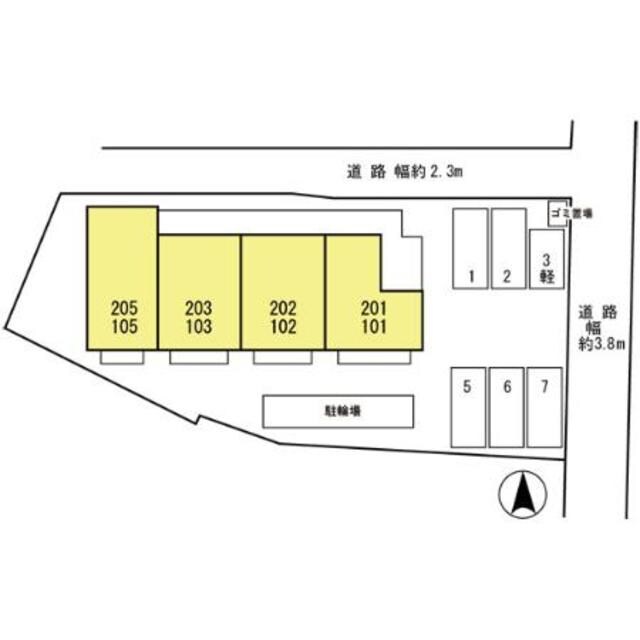 四条畷駅 徒歩10分の物件外観写真