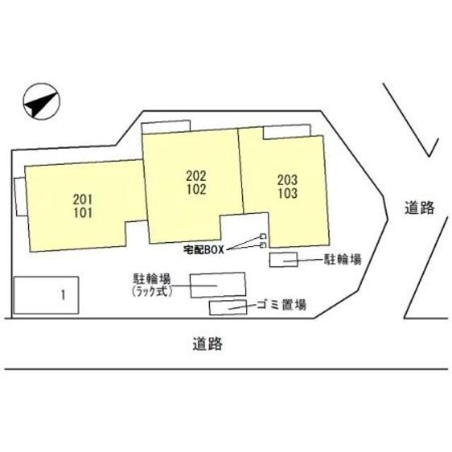 上牧駅 徒歩13分 2階の物件外観写真