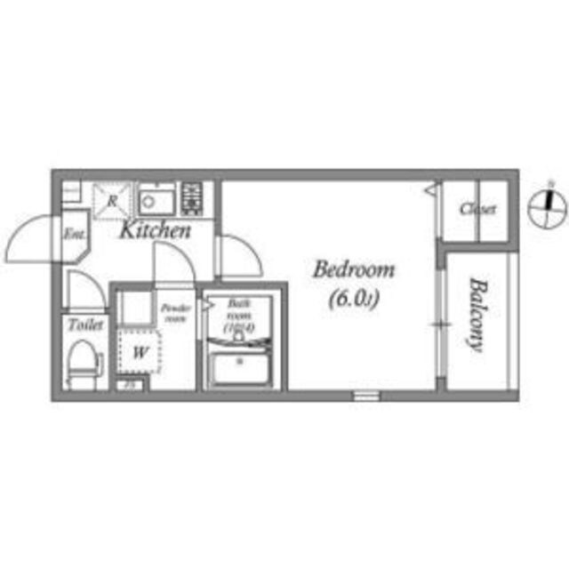 Emia千里丘の物件間取画像