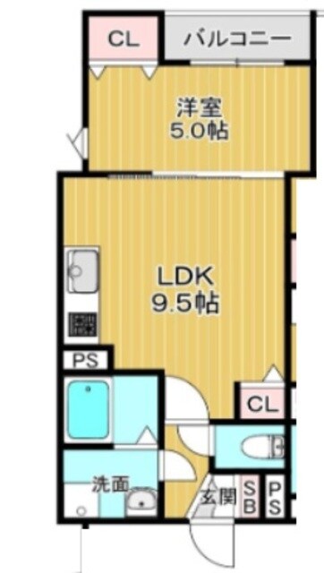 Kvell　Garden春日の物件間取画像