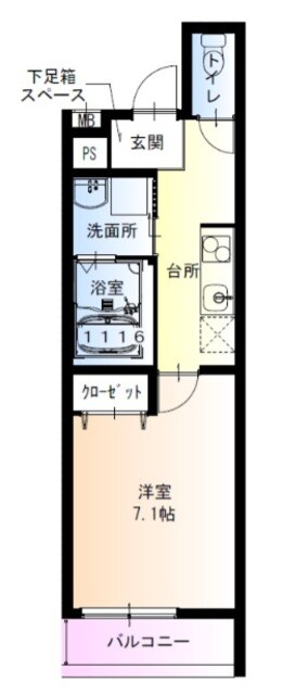物件間取画像