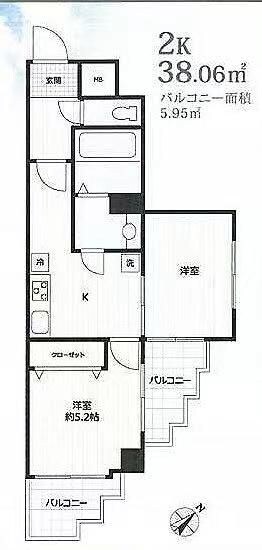 ダイアパレス三ノ輪の物件間取画像