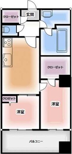 曳舟駅 徒歩15分 12階の物件間取画像