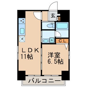 押上駅 徒歩8分 5階の物件間取画像