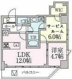 浅草駅 徒歩16分 4階の物件間取画像