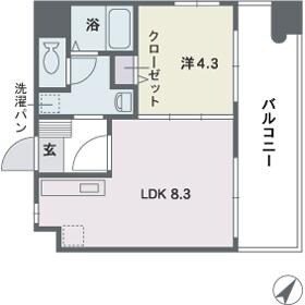 ベレーザ平尾の物件間取画像