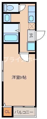 リテラ香椎Ⅱの物件間取画像