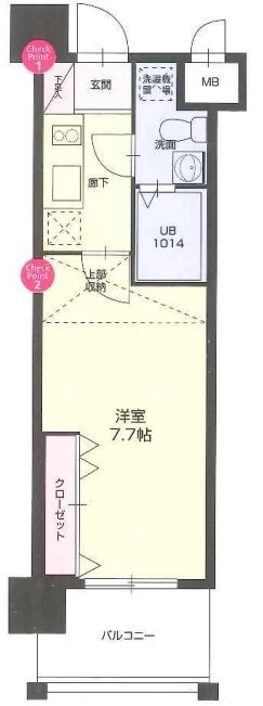 ORIENT BLD №66の物件間取画像