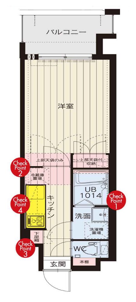 ORIENT BLD №87の物件間取画像