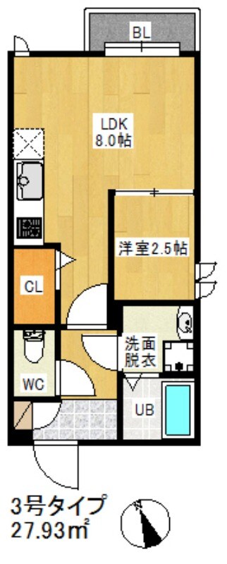 GS Oneの物件間取画像