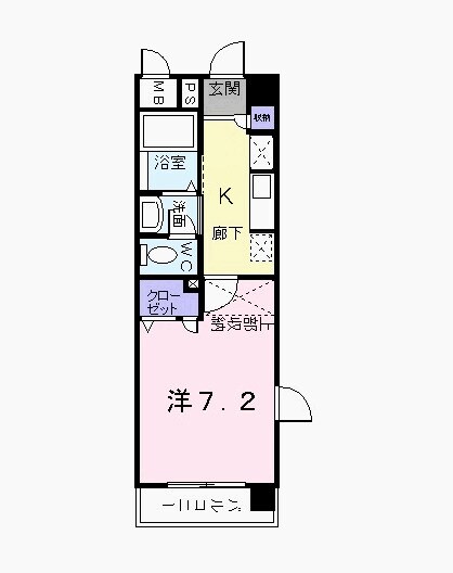 スヴニ－ルⅡの物件間取画像