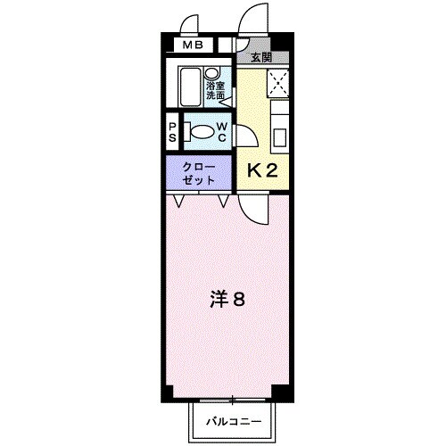 レジデンス和白東の物件間取画像