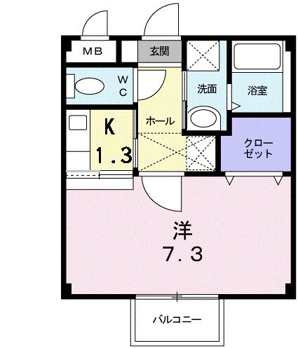 サンヒルズ・アカシアの物件間取画像