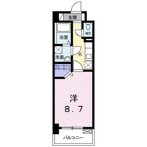 アコール　アネックスの物件間取画像