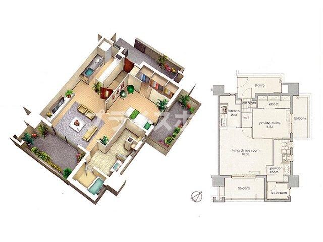 東比恵駅 徒歩8分 6階の物件内観写真