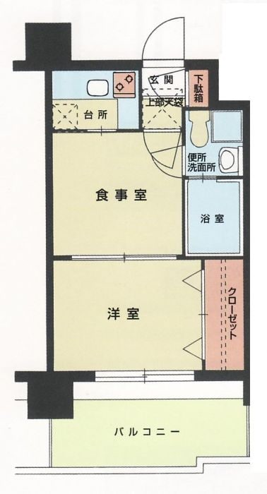 エステートモア・薬院通りの物件間取画像