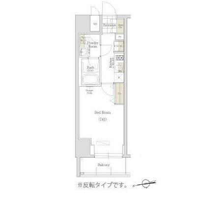 アーバネックス秋葉原EASTⅡの物件間取画像