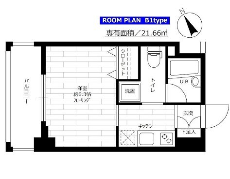 ステージファースト西早稲田の物件間取画像