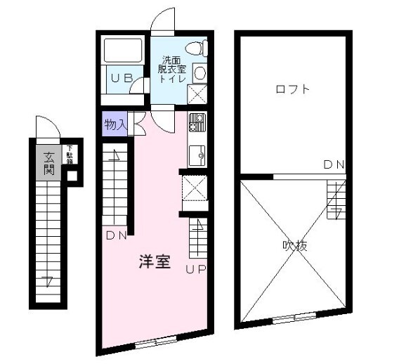 ＫＡＧＵＲＡＺＡＫＡ－ＭＹの物件間取画像