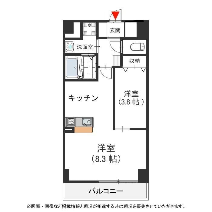 ハイズコート武庫川の物件間取画像