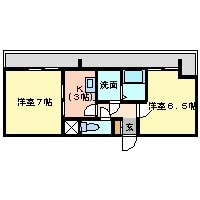 立花アネックスの物件間取画像