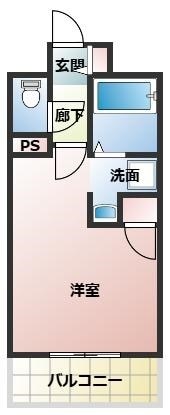 エクシード武庫之荘２の物件間取画像