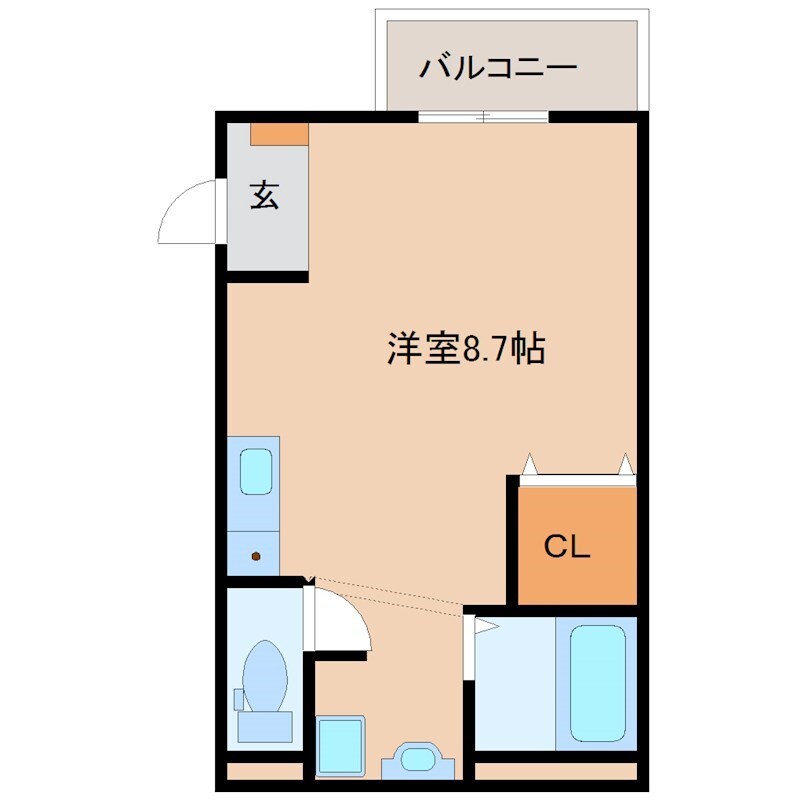 カメリアの物件間取画像