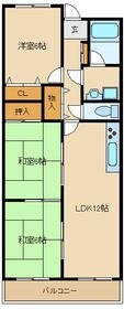 オルティア塚口の物件間取画像