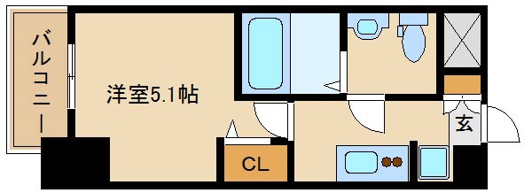 アリビオ立花2の物件間取画像