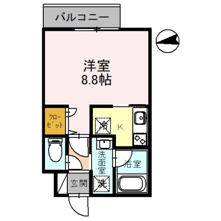 エルスタンザ塚口本町の物件間取画像