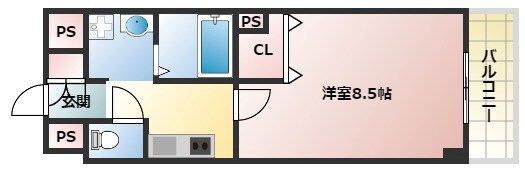 ノステルコート塚口の物件間取画像