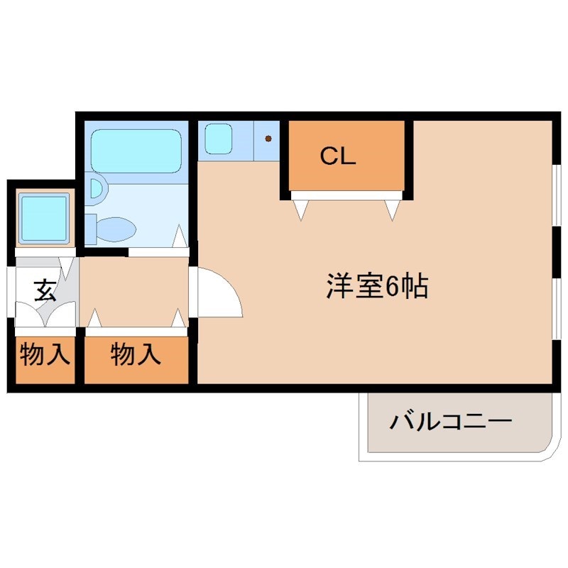 アトリエ塚口の物件間取画像