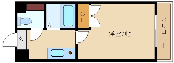 ウィット南塚口の物件間取画像