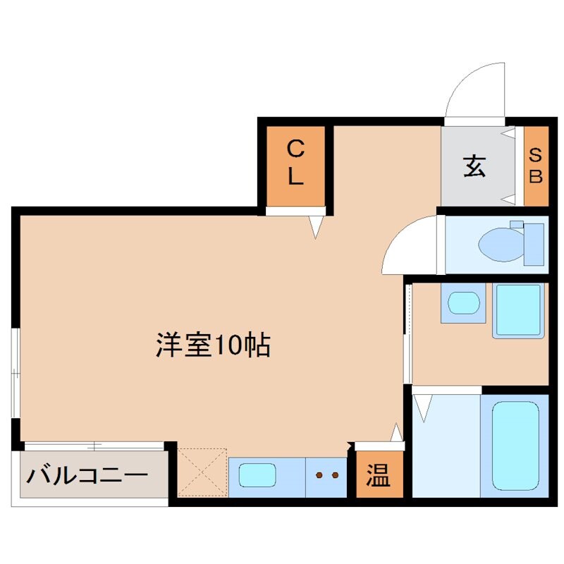 ブルーマーク神田中通の物件間取画像