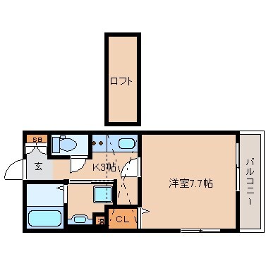 KTIレジデンス武庫川1の物件間取画像