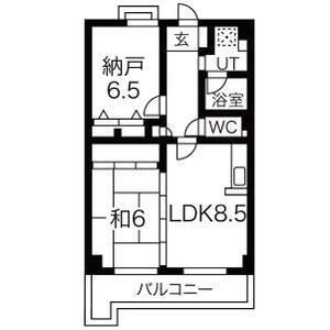 ローレルIZUMIの物件間取画像