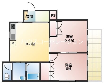 Sophia2の物件間取画像