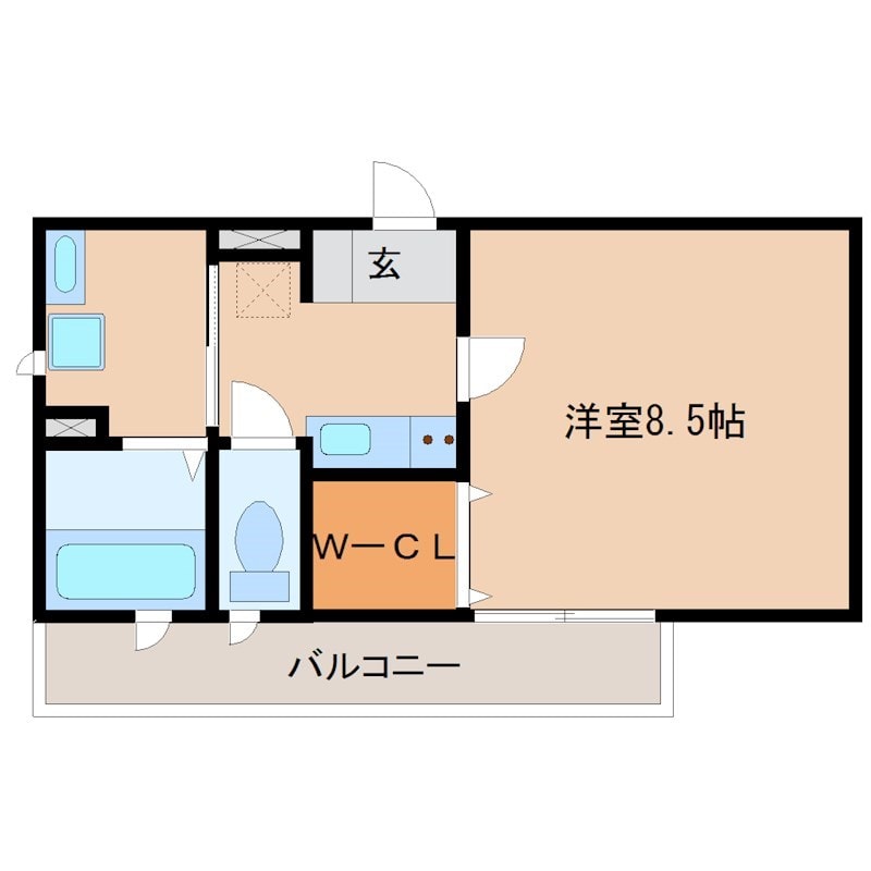 塚口駅 徒歩7分 1階の物件間取画像