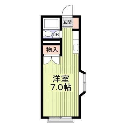 武庫川駅 徒歩11分 2階の物件間取画像