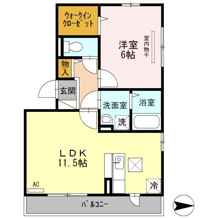 フォルトゥーナの物件間取画像