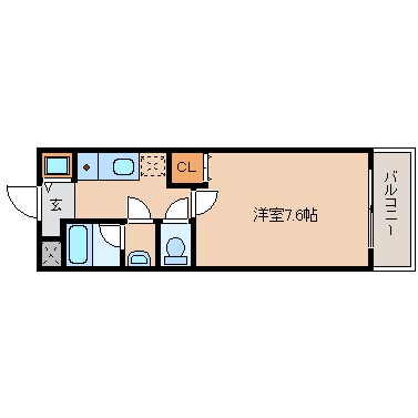 シェリール武庫之荘の物件間取画像