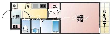 （仮）AILE南塚口5の物件間取画像