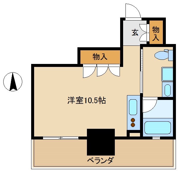 ベルファース尼崎の物件間取画像