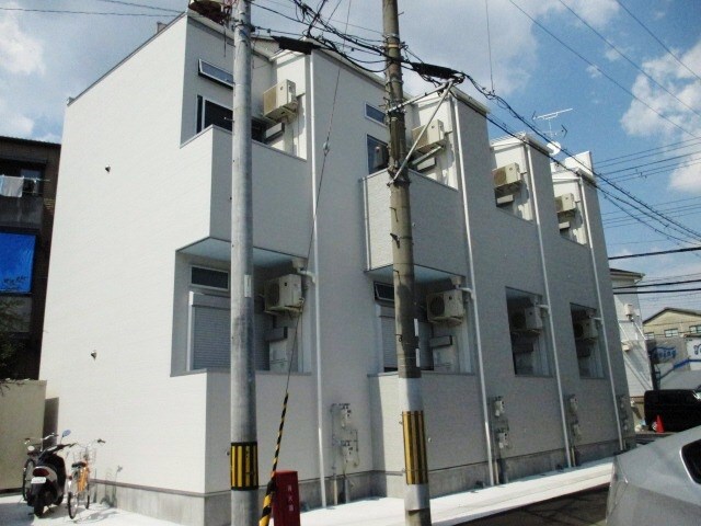 スカイヴィラ東難波の物件外観写真