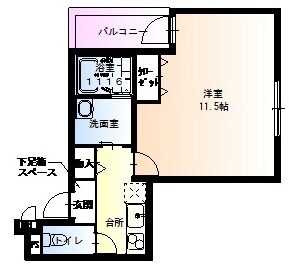 フジパレス塚口東2番館の物件間取画像