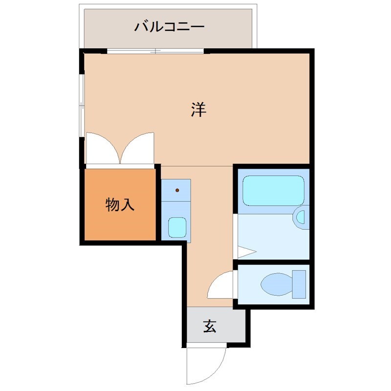 第5キャスル塚口の物件間取画像